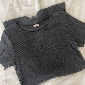 Dark heather Gray Bodycon Mini Dress